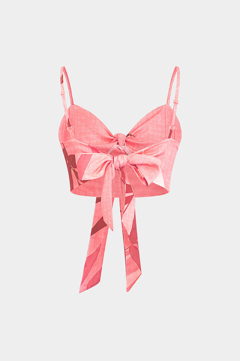 Inés | Conjunto de Top y Pantalón de Bambú Rosa