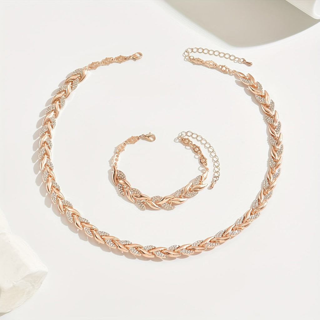Azucena | Conjunto de Collar y Pulsera Cola de Pez