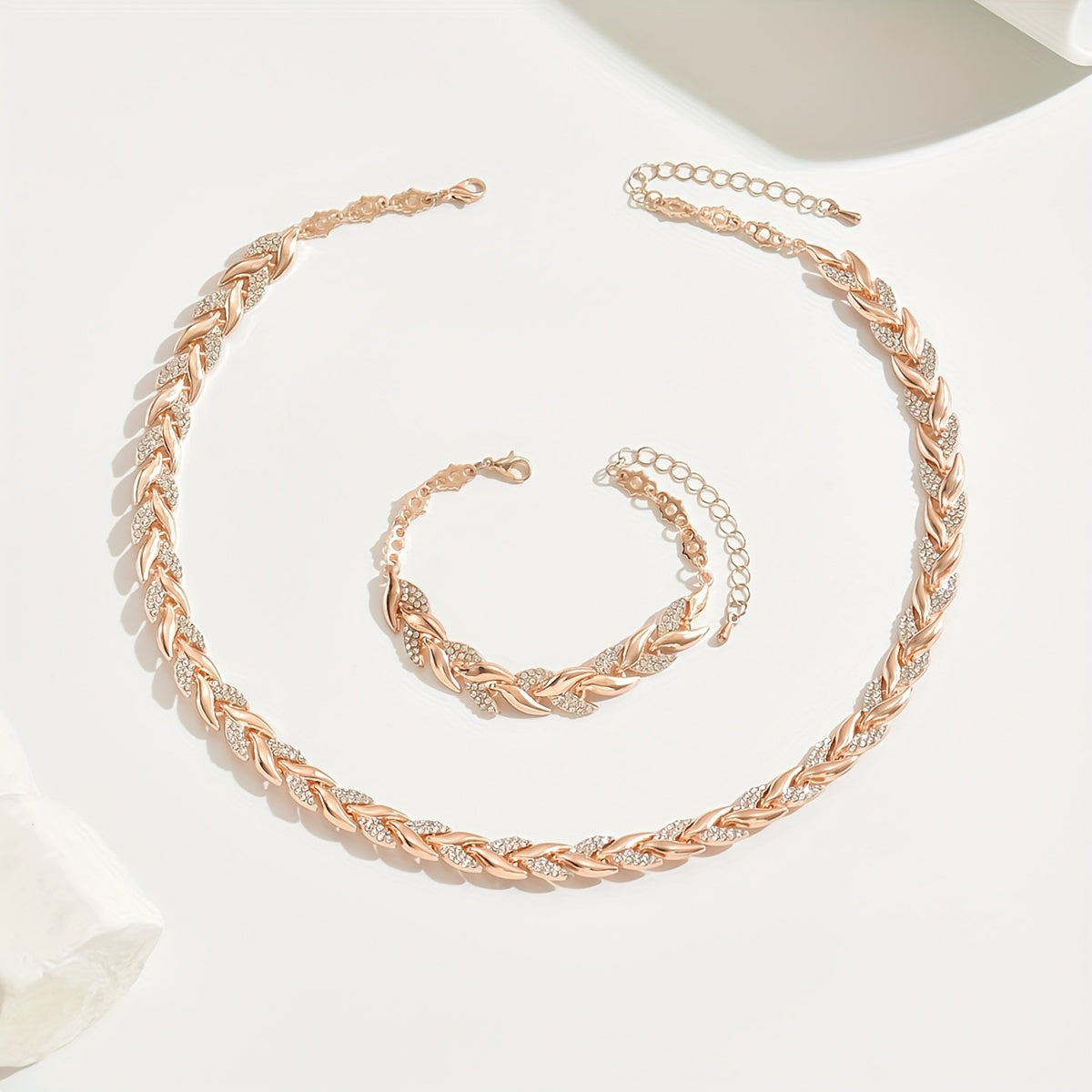 Azucena | Conjunto de Collar y Pulsera Cola de Pez