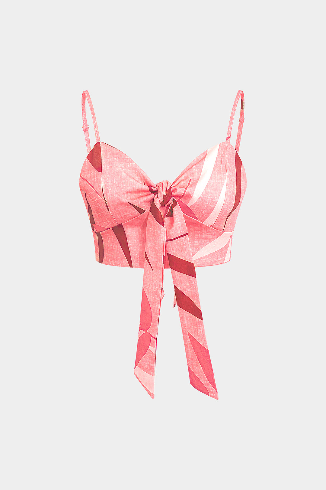 Inés | Conjunto de Top y Pantalón de Bambú Rosa