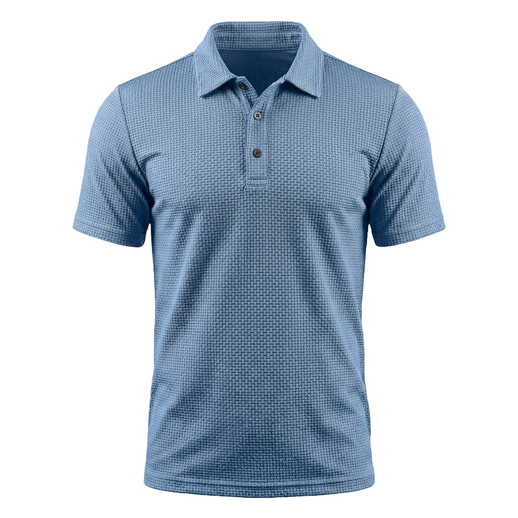 Adrián | Polo de Punto Ultra Cómodo Hombre Manga Corta