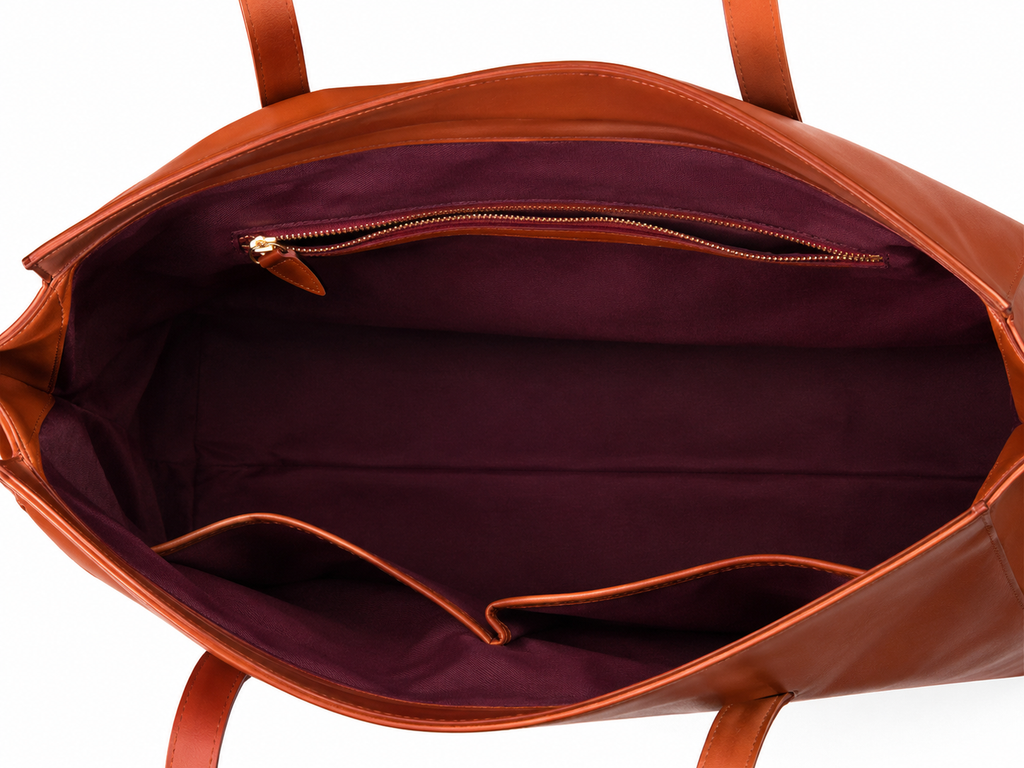 Rafaela | Bolso Tote de Cuero Color Café