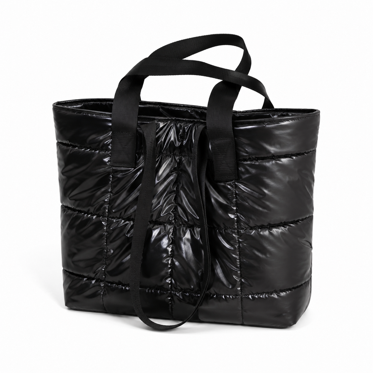Amparo | Bolso Acolchado Negro