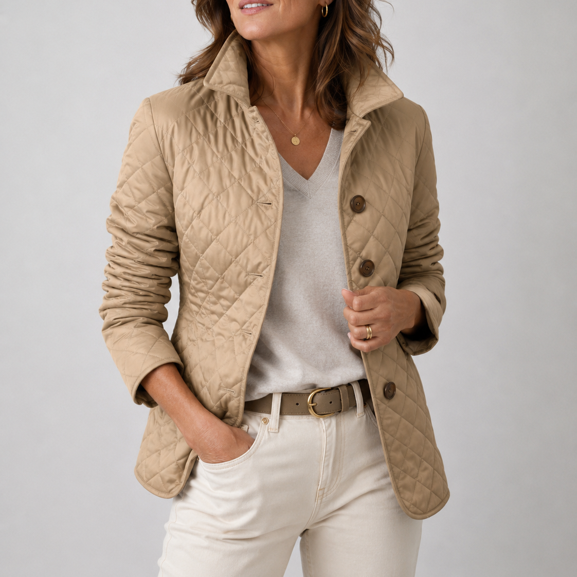 Noelia | Chaqueta Acolchada Ligera de Entretiempo