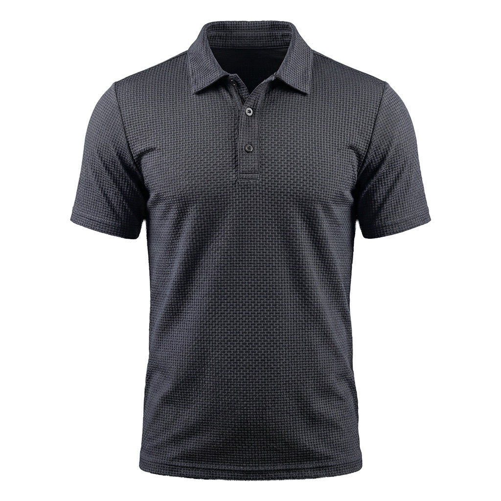 Adrián | Polo de Punto Ultra Cómodo Hombre Manga Corta