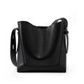Carlota | Bolso Saco de Piel Auténtica con Bandolera Ajustable