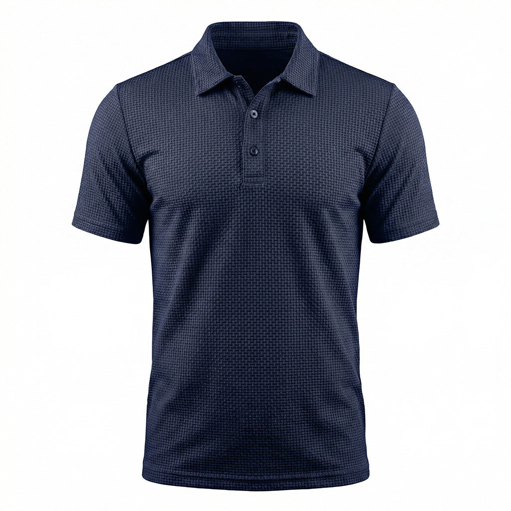 Adrián | Polo de Punto Ultra Cómodo Hombre Manga Corta