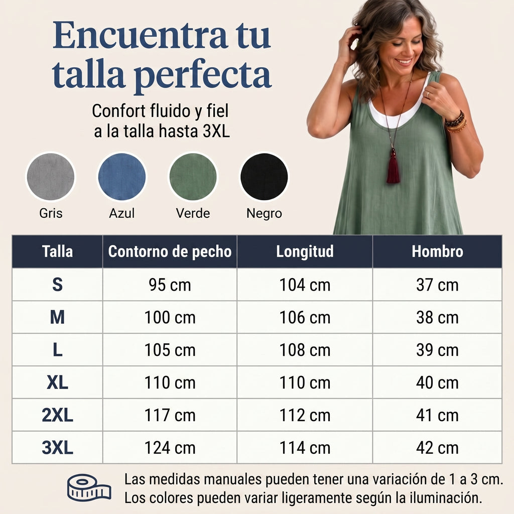 Nora | Conjunto de Dos Piezas de Tirantes, Corte Amplio y Cómodo