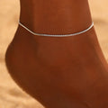 Trinidad | Pulsera de Tobillo Fina