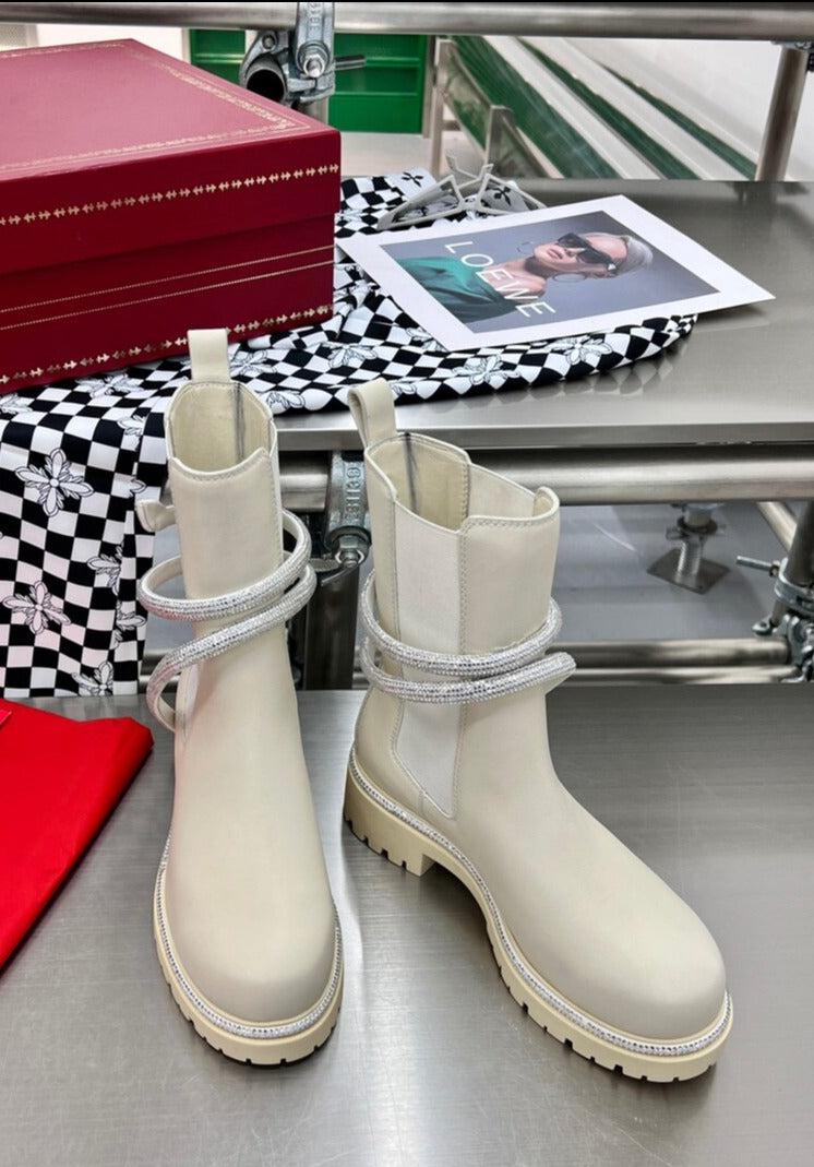 Aurelia | Bota con Efecto Charol