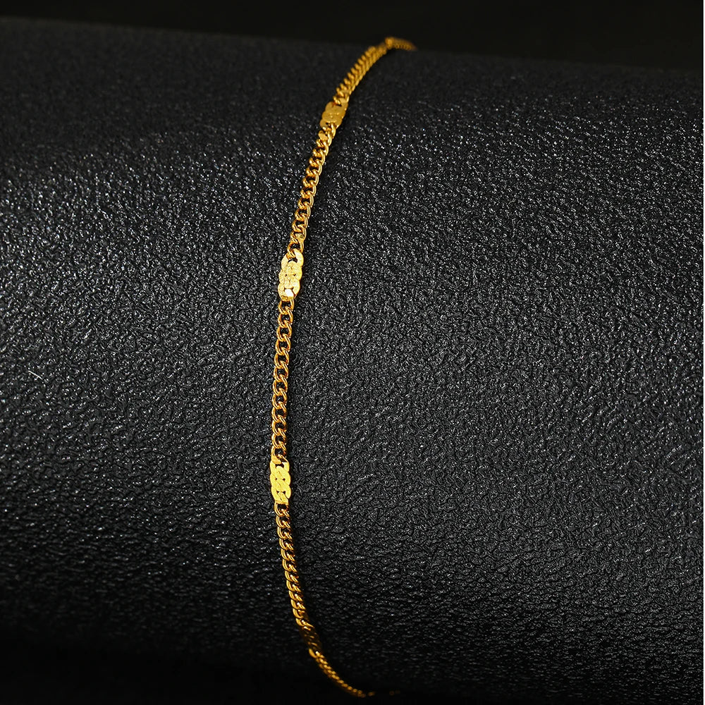 Fátima | Pulsera de Tobillo Clásica
