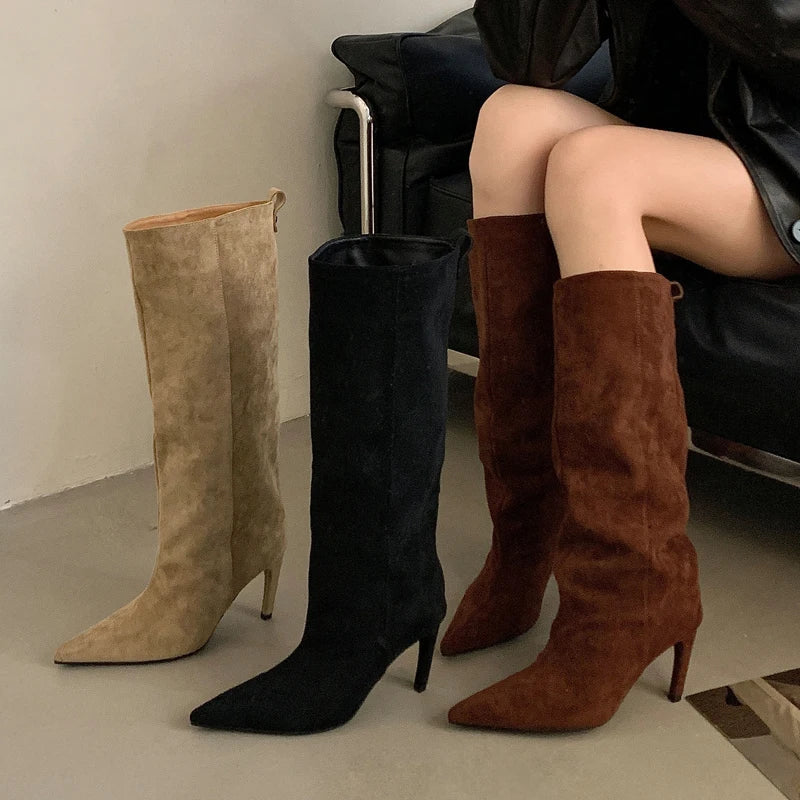 Yolanda | Bota de Tacón Bajo