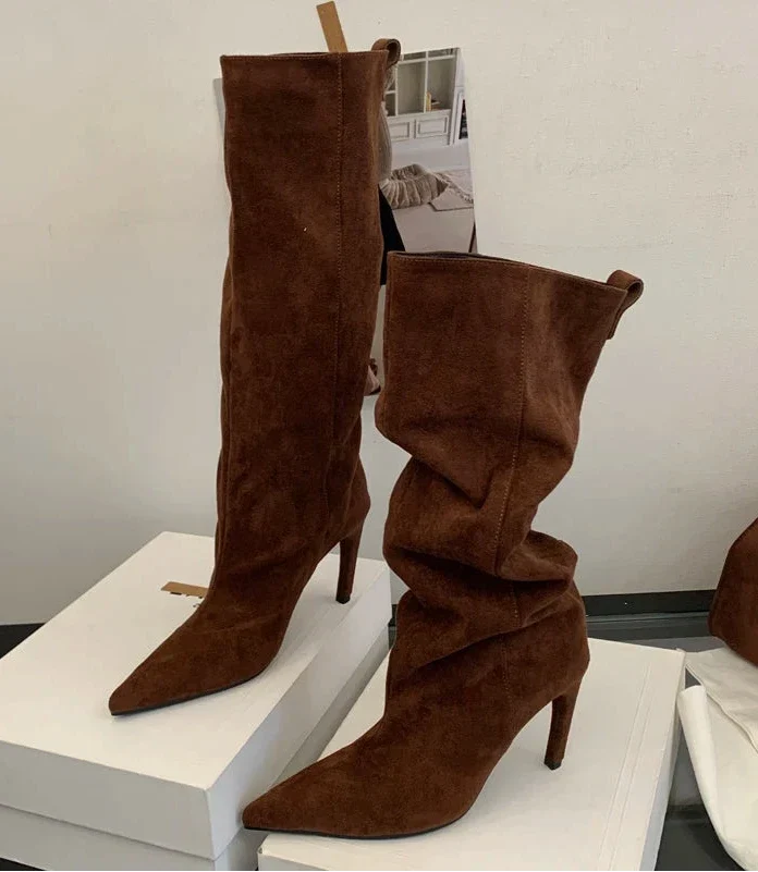 Yolanda | Bota de Tacón Bajo