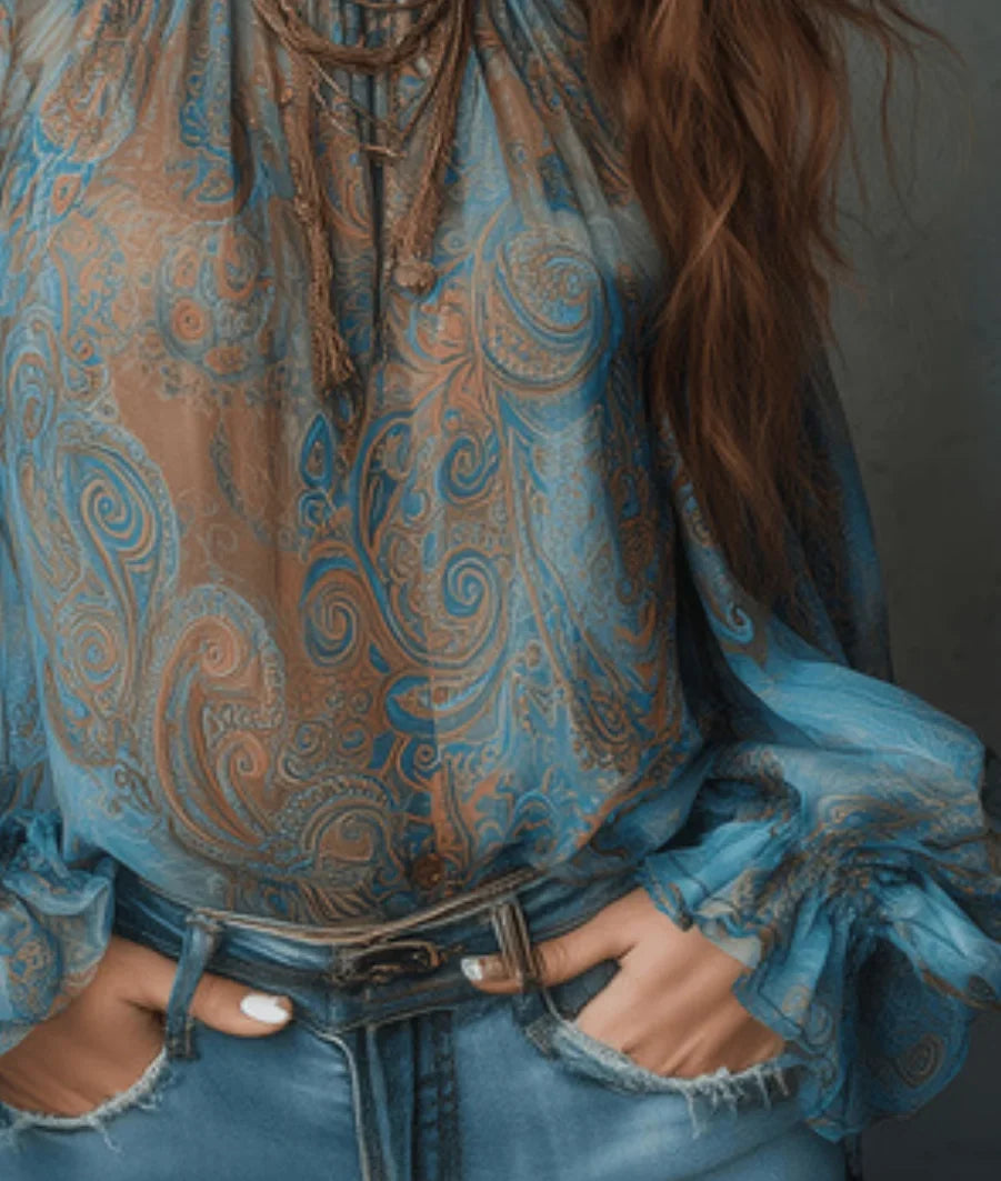 Concha | Blusa de Cuello Alto