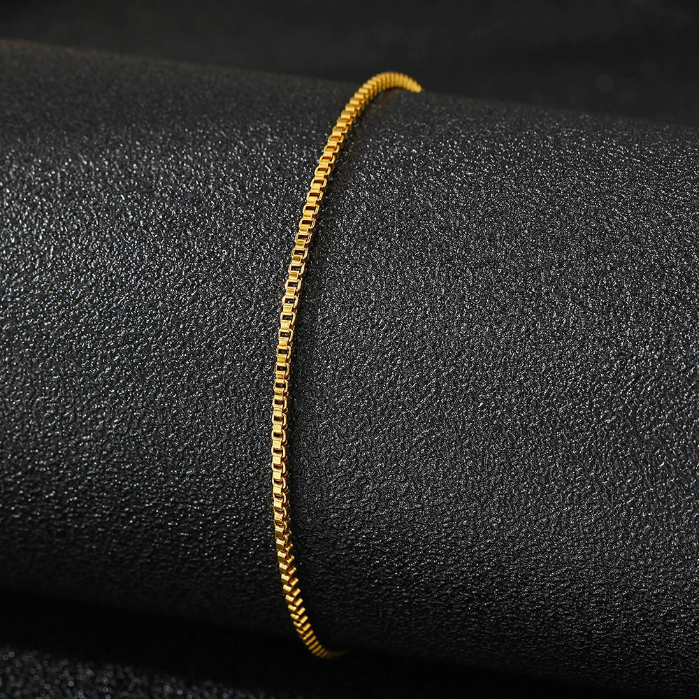 Trinidad | Pulsera de Tobillo Fina