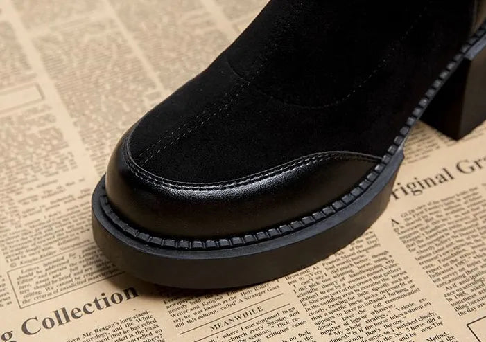 Verónica | Bota Negra Clásica