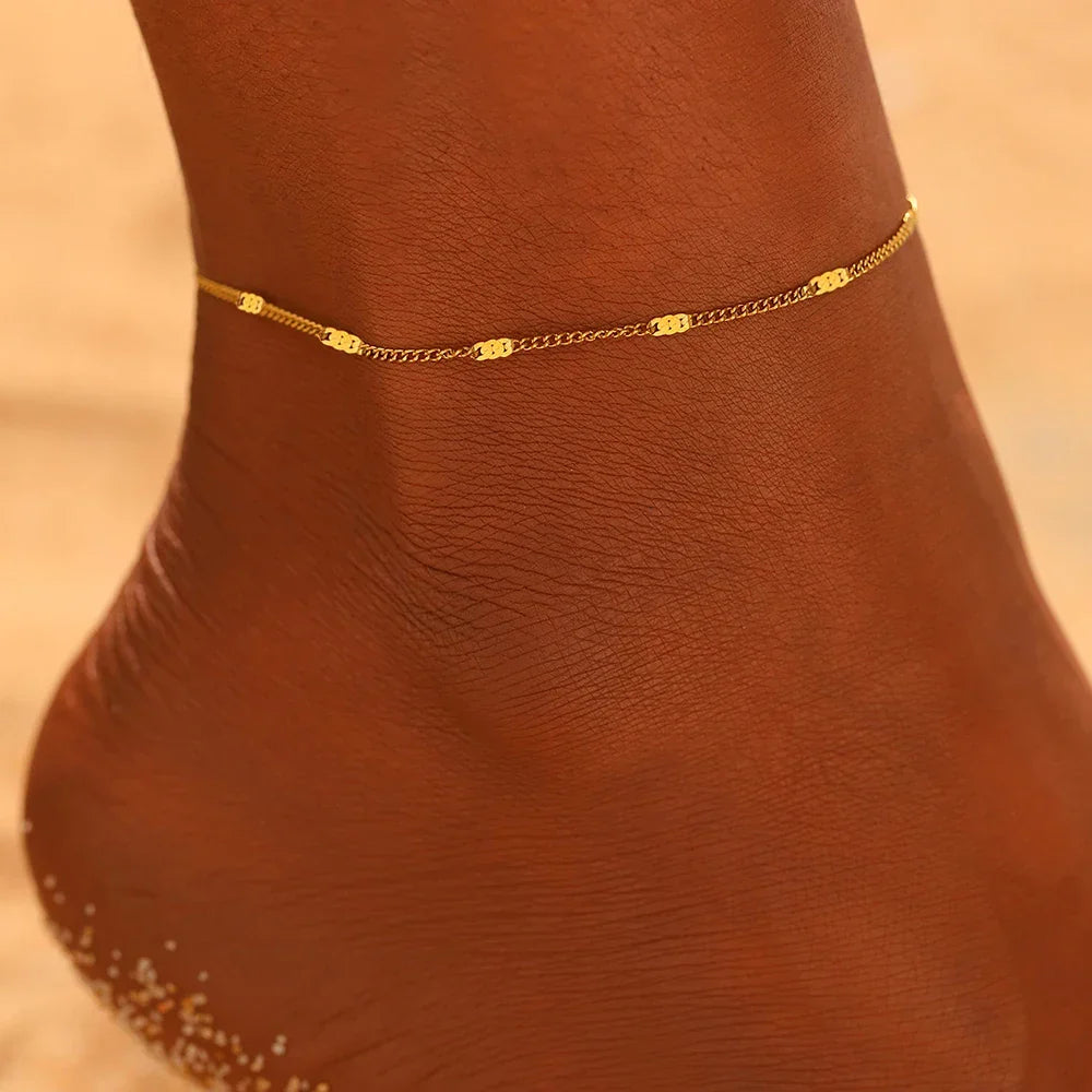 Fátima | Pulsera de Tobillo Clásica