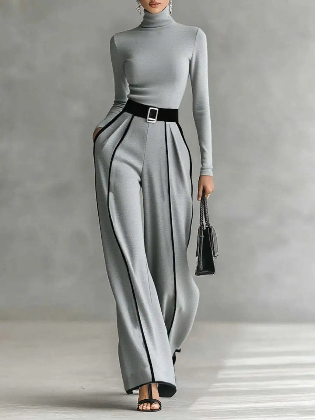 Sara | Conjunto de Pantalón Ancho