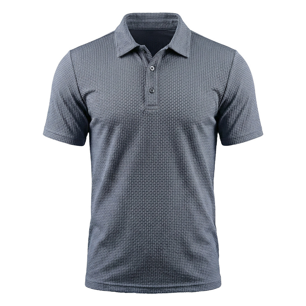 Adrián | Polo de Punto Ultra Cómodo Hombre Manga Corta