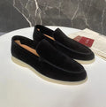 Arturo | Mocasines de Ante Hombre Slip-On Suela Ligera