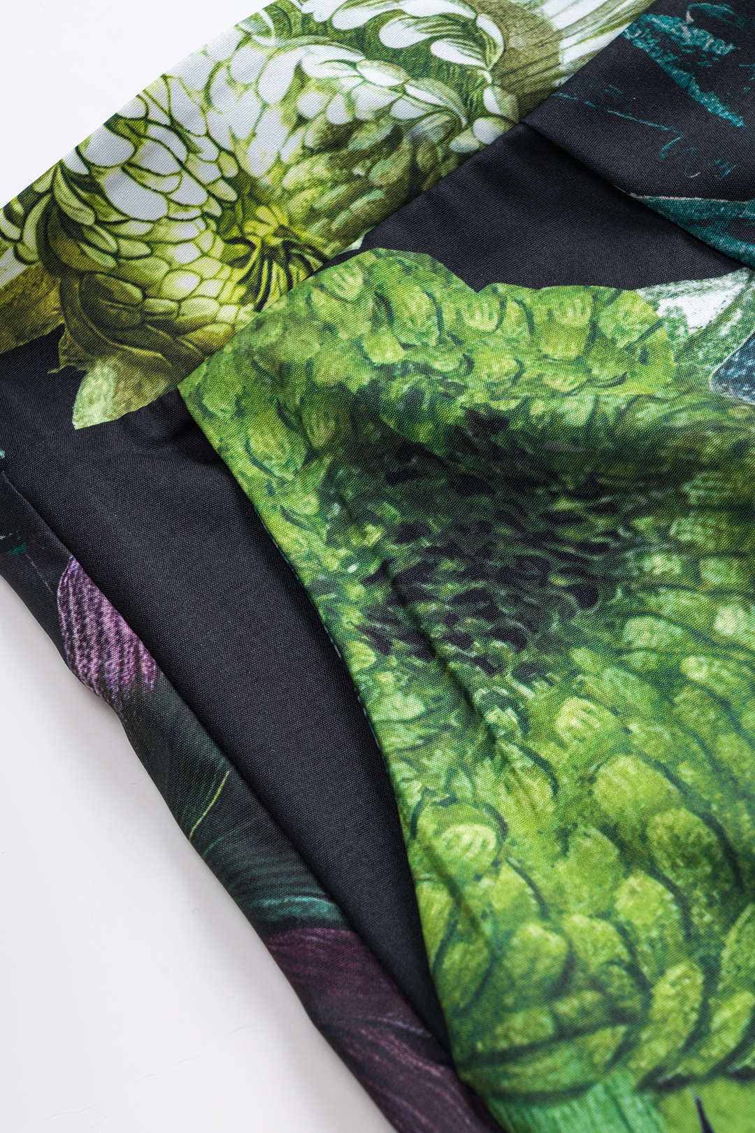 Nuria | Conjunto Floral Verde de Top y Pantalón