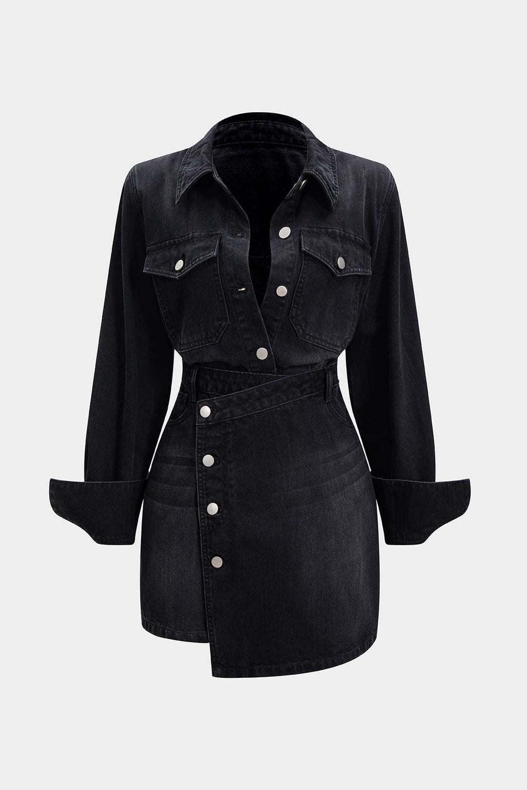 Carmen | Conjunto Vaquero de Top y Falda Azul