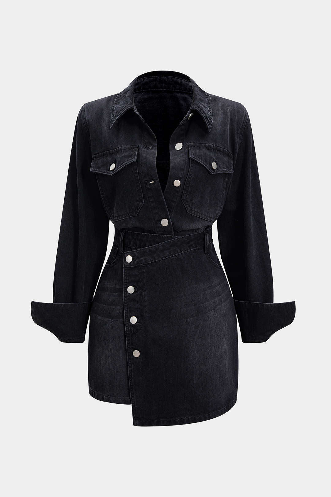 Carmen | Conjunto Vaquero de Top y Falda Azul