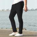 Ernesto | Pantalón de Lino Hombre Pierna Recta Cintura Elástica