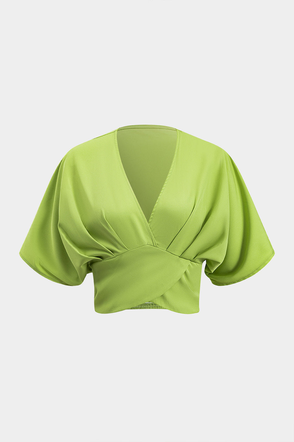 Nuria | Conjunto Floral Verde de Top y Pantalón