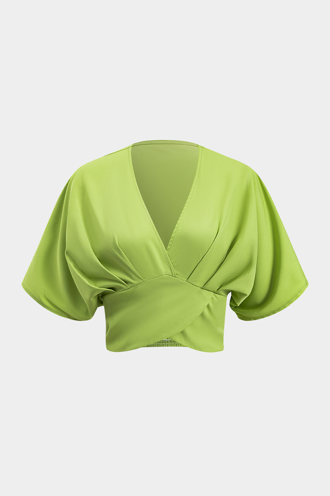 Nuria | Conjunto Floral Verde de Top y Pantalón