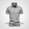 Iker | Polo de Manga Corta Hombre Algodón Piqué Logo Bordado