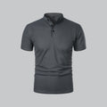 Mikel | Polo de Manga Corta Hombre Cuello Mao Algodón