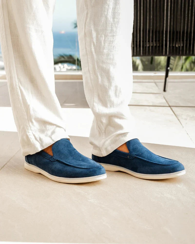 Federico | Mocasines Casuales Sin Cordones Hombre Ante