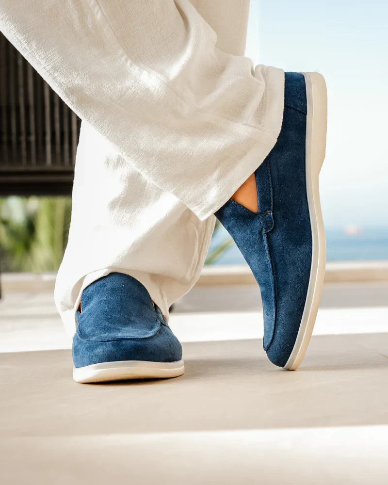 Federico | Mocasines Casuales Sin Cordones Hombre Ante