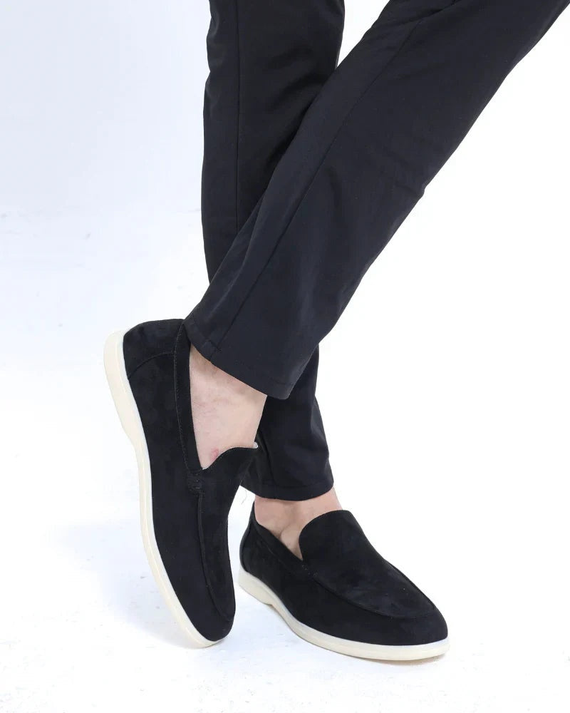 Federico | Mocasines Casuales Sin Cordones Hombre Ante