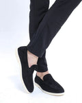 Federico | Mocasines Casuales Sin Cordones Hombre Ante