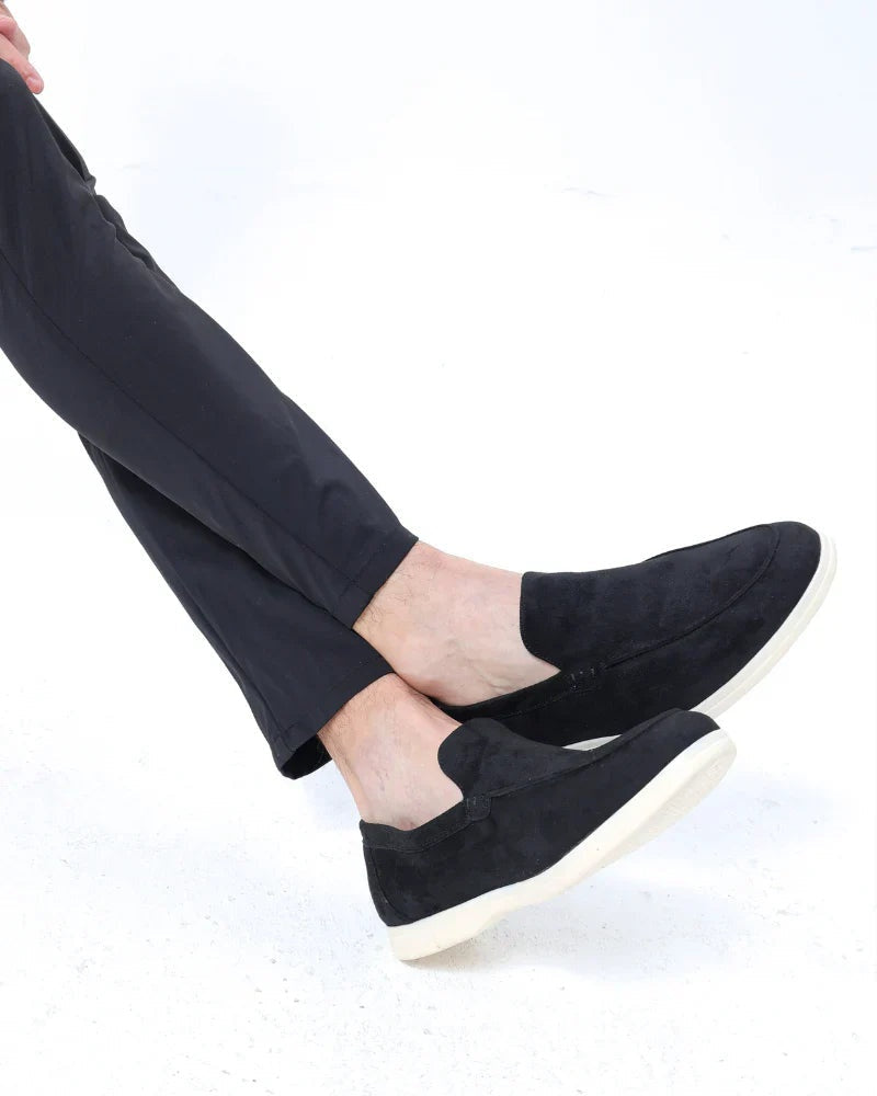 Federico | Mocasines Casuales Sin Cordones Hombre Ante