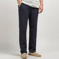 Nicolás | Pantalón de Lino de Pierna Recta Hombre Cintura Elástica
