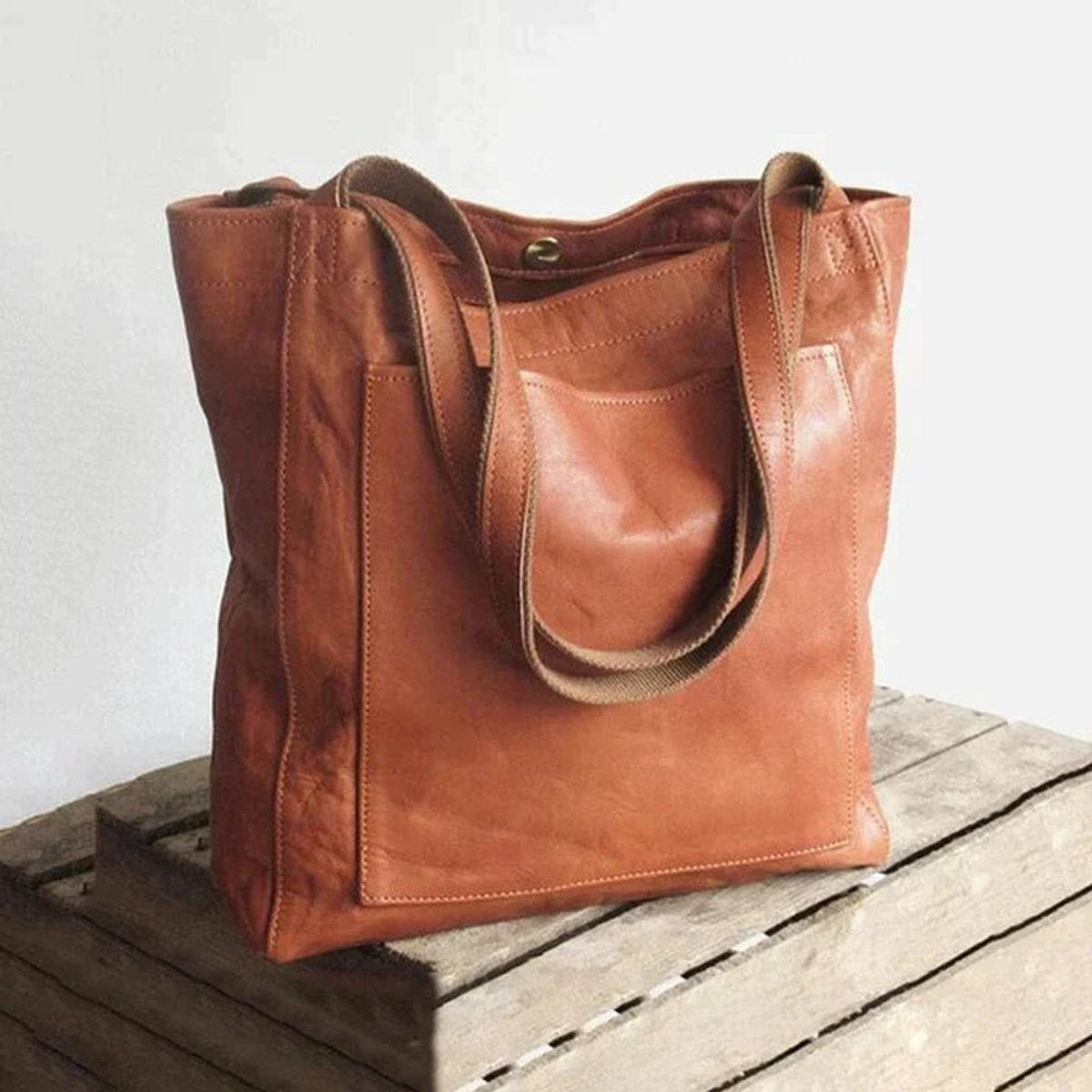 Consuelo | Bolso Tote de Cuero Shopper Grande