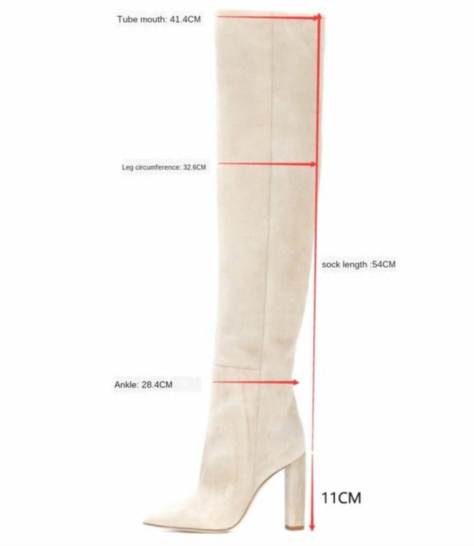 Sandra | Bota Alta por Encima de la Rodilla