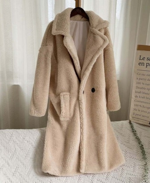 Elvira | Abrigo Teddy Oversize