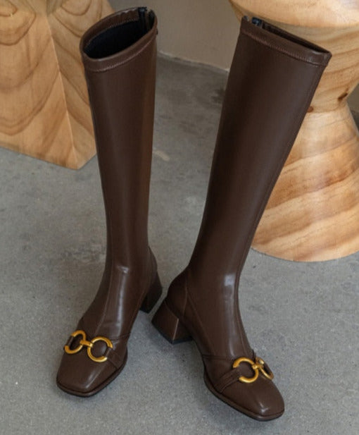 Anabel | Bota Chunky de Suela Track