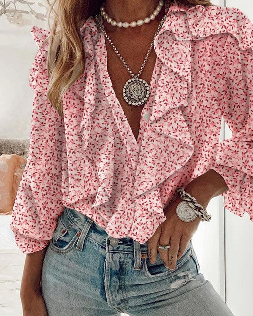 Vera | Blusa con Volantes