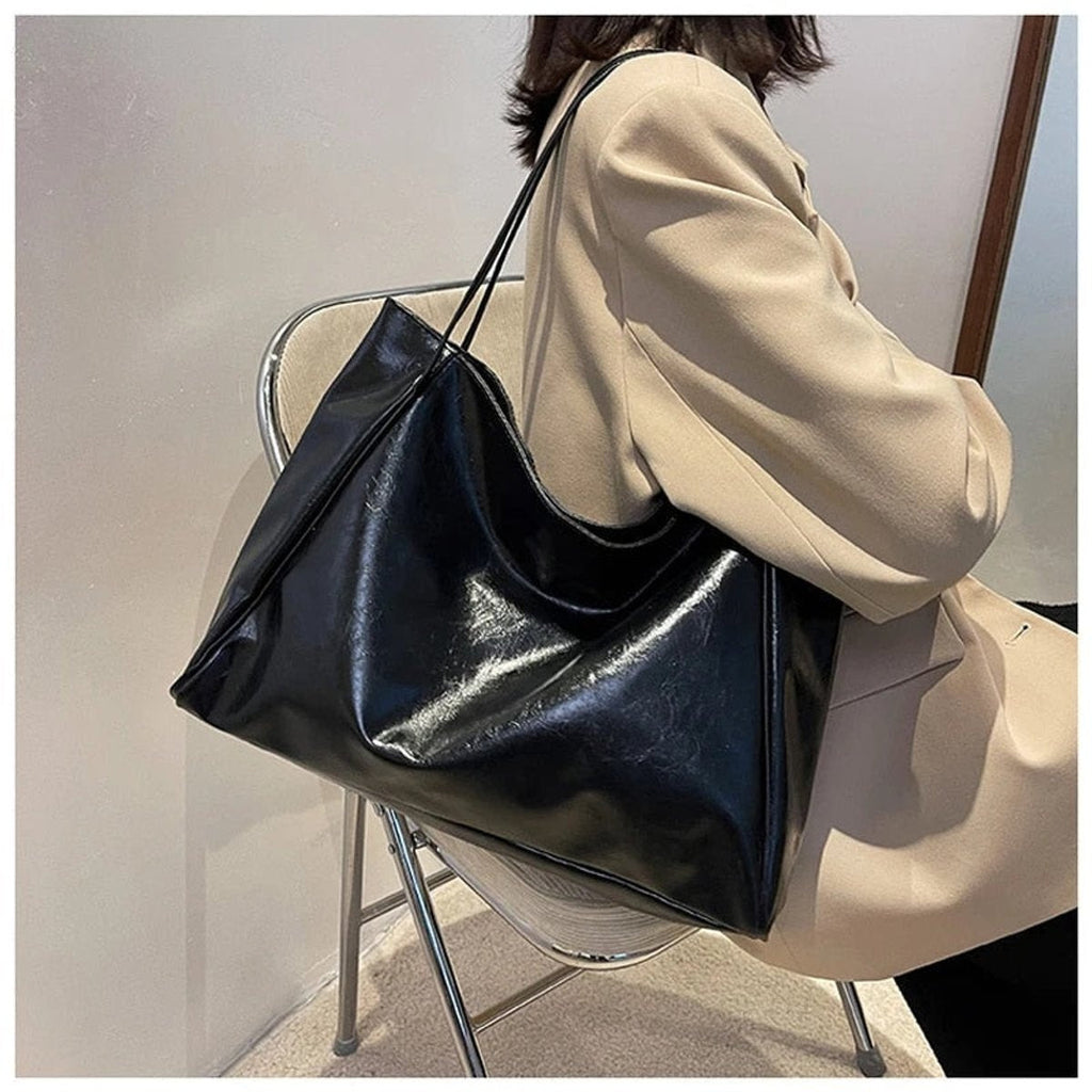 Rebeca | Bolso Tote de Piel Sintética Grande Shopper