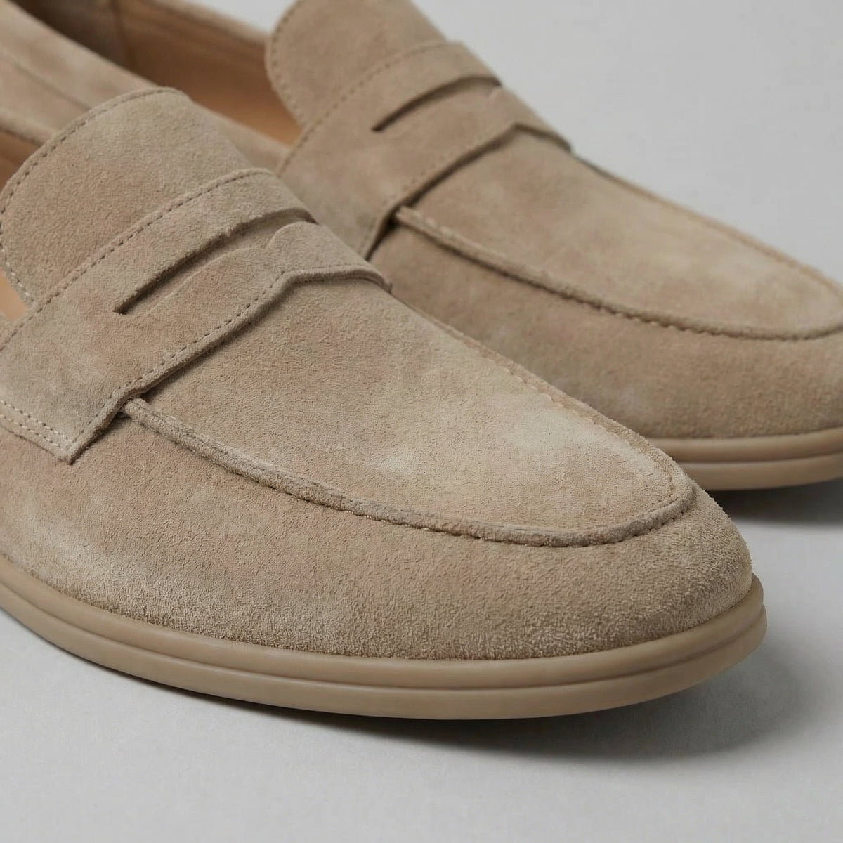 Joaquín | Mocasines de Ante Hombre Suela Ligera