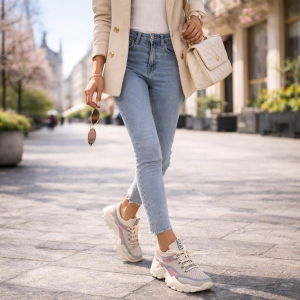 Mireia | Zapatillas Sin Cordones Casual Mujer Malla Transpirable