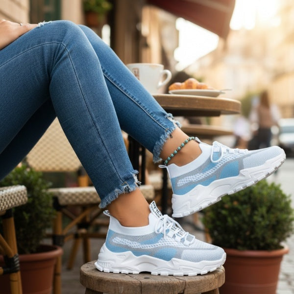 Mireia | Zapatillas Sin Cordones Casual Mujer Malla Transpirable