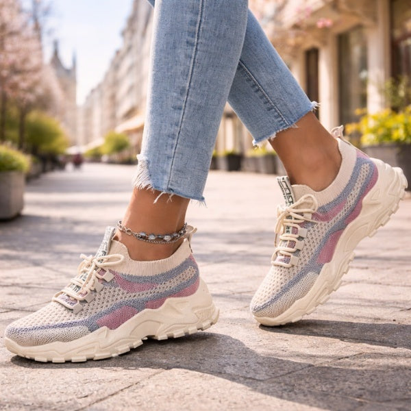Mireia | Zapatillas Sin Cordones Casual Mujer Malla Transpirable